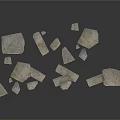 Natural Stone And Wood Materials For Construction And Decoration Projects