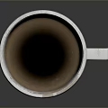 Realistic Cup Container 3d model
