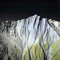 Glacier Peak Lake Plateau Snow Mountain Mountain Range Mountain River Hubei Extreme Peak Cliff 3d model