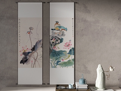 New Chinese Decorative Painting model