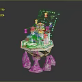 Game Environment Game Scene Fairy Tale Scene Fairy Tale Magic Scene Magic Item Fantasy Scene 3d model