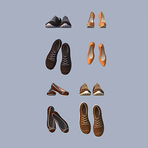 Shoes sneaker Casual Shoes Running Shoes Sneakers 3d model