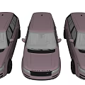 Lavender Range Rover SUV Exterior Design Showcased In Multiple Angles