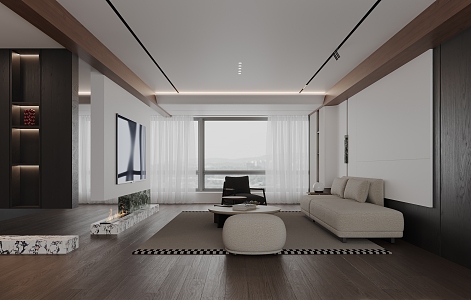 Living room 3d model