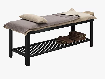 Modern massage bed 3d model