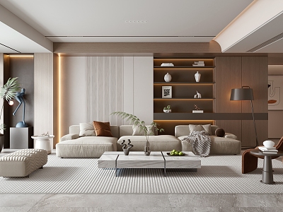 Light Luxury Living Room model