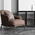 Modern Sofa Chair Single Person Sofa Casual Sofa Reading Sofa Backrest Sofa Pillow Lazy Sofa 3d model