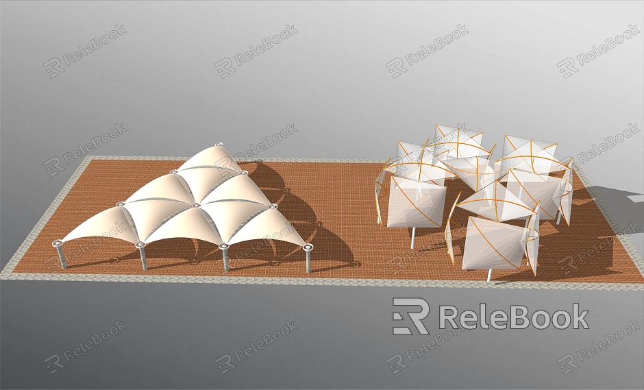 Modern Tensioned Film Shade Gallery model