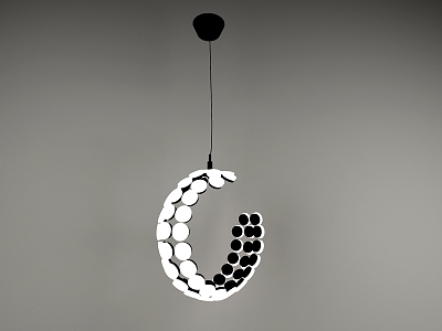 Modern chandelier simple round ceiling model