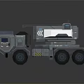 Military Weapon Truck With Multiple Launch Tubes And Heavy Duty Wheels