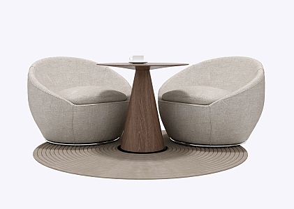 Modern Negotiation Table and Chair Combination Leisure Table and Chair Coffee Table and Chair Signing Table and Chair Tea Table and Chair 3d model