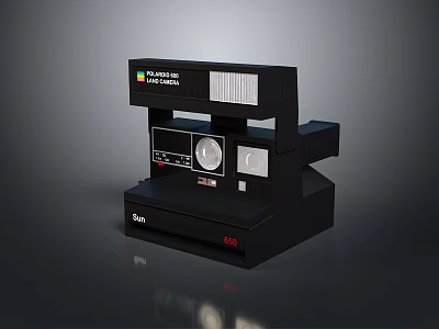 IBM Microcomputer Color Graphic Model 600 Vintage Design With Control Panel 3d model