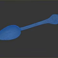 Elegant Vintage Silver Spoon With Ornate Carved Handle For Daily Use