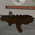 root tea table 3d model