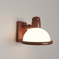 French retro wall lamp 3d model