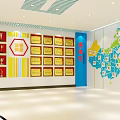 School Exhibition Halls Featuring History Modern Care Entrance Achievements Honor And Future Halls