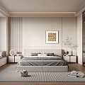 Modern Bedroom 3d model