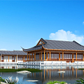 Chinese ancient building 3d model