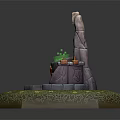 Altar Game Environment Game Scene Fairy Tale Scene Fairy Tale Magic Scene Magic Item 3d model
