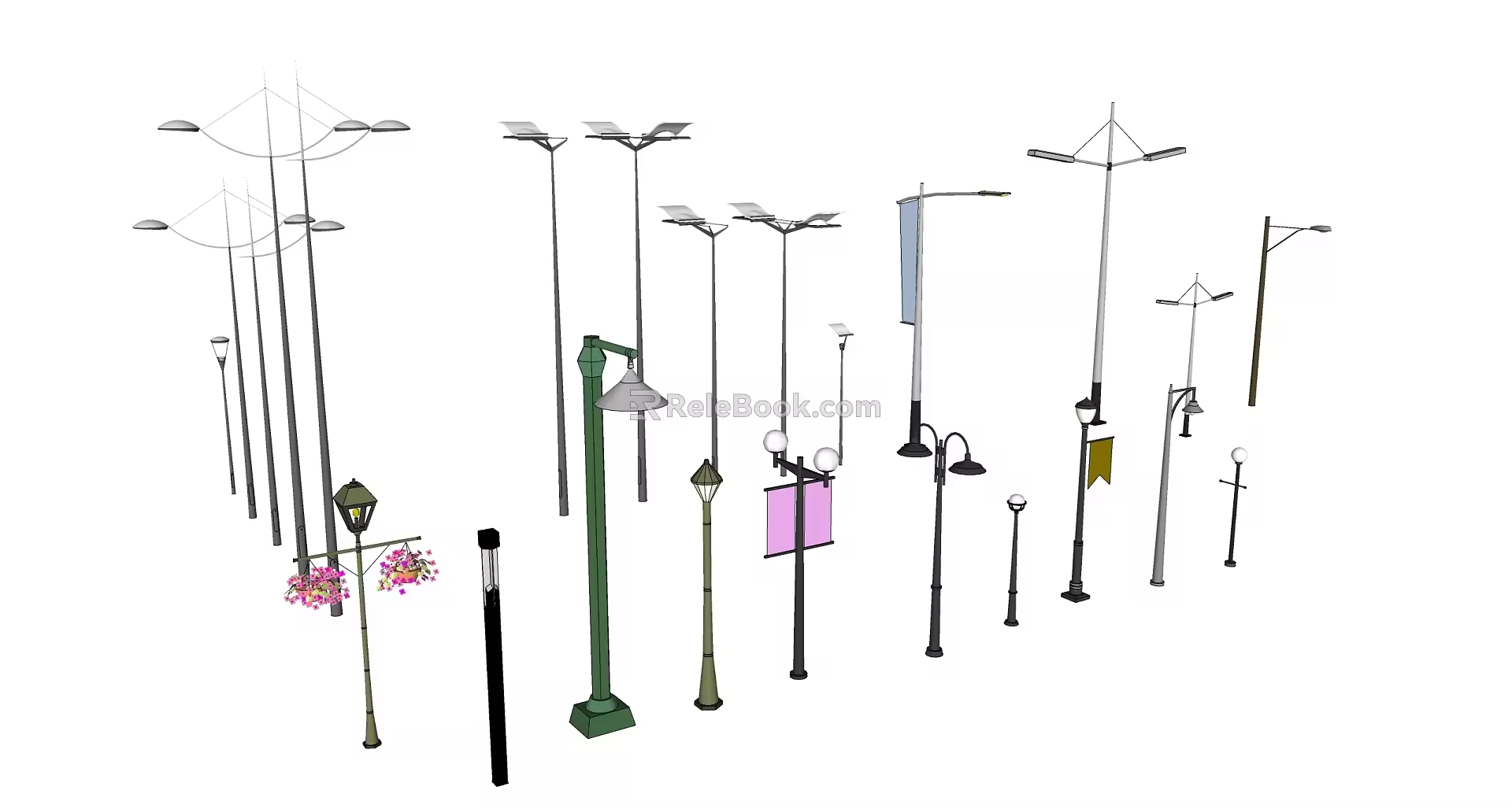 Street lamp 3d model