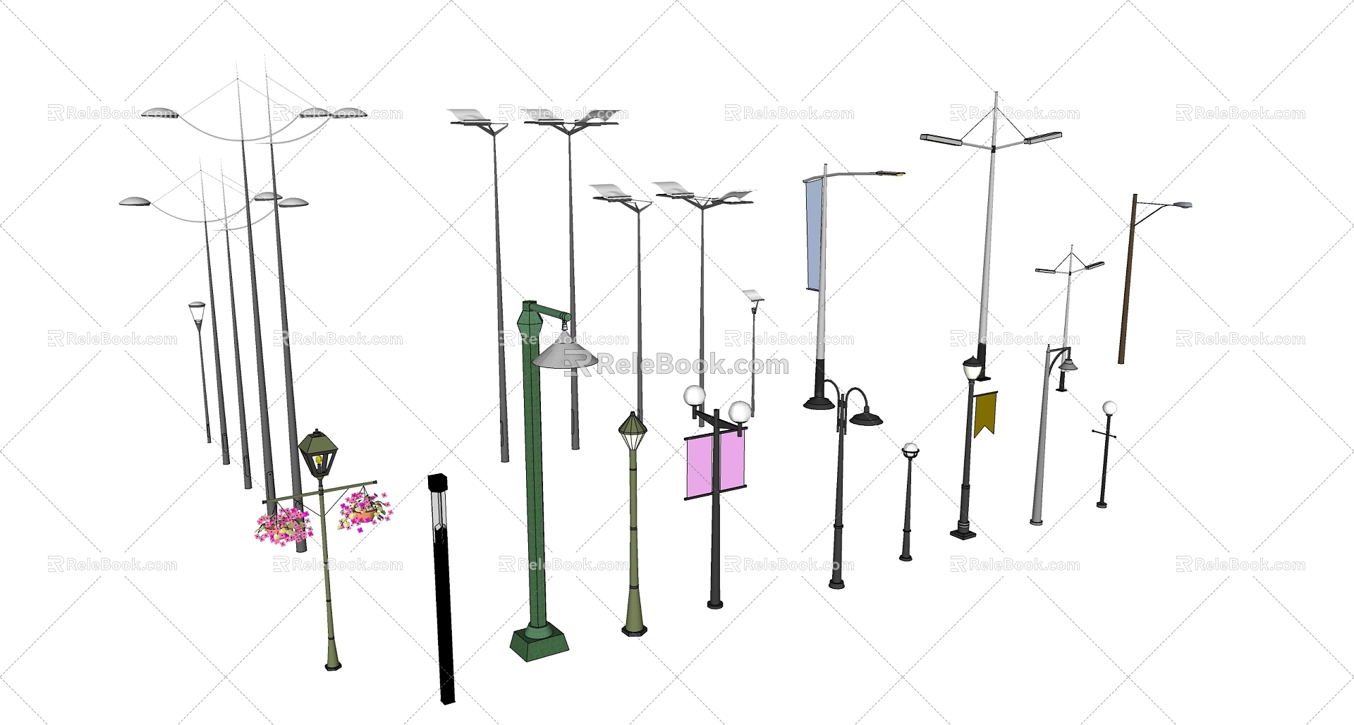 Street lamp model