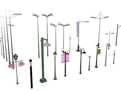 Street lamp model