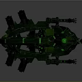 Modern fighter sci-fighter sci-fighter space fighter 3d model