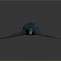 Realistic Blue Plesiosaur 3D Model With Long Neck And Aquatic Reptile Traits