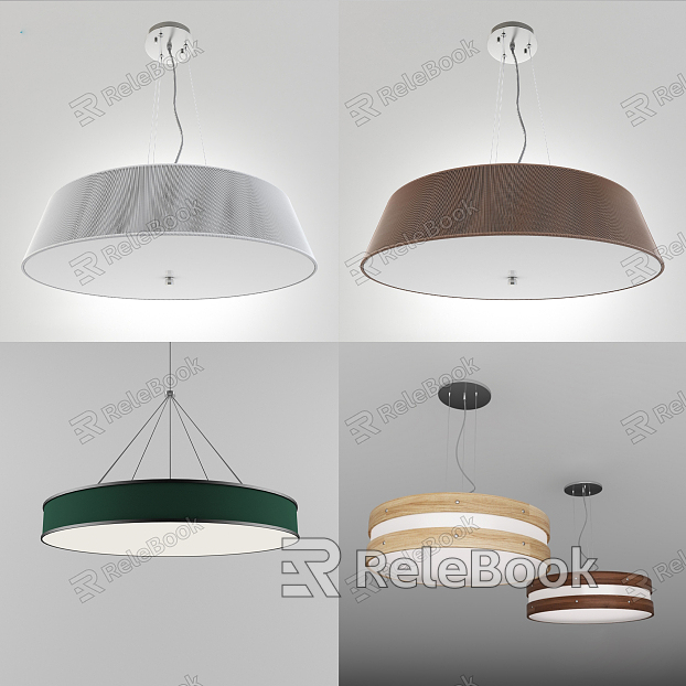 Modern chandelier luminaire model