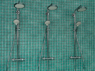 Modern Shower 3d model