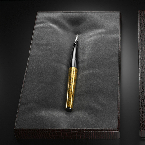 modern fountain pen 3d model