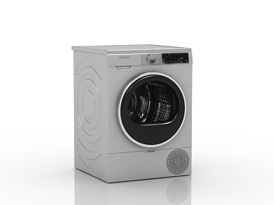 Modern washing machine drum washing machine 3d model