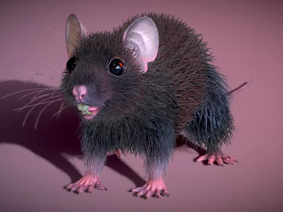 Scaled Reptile Standing On Pink Surface With Open Mouth And Green Object Inside 3d model Scaled Reptile Standing On Pink Surface With Open Mouth And Green Object Inside 3d model