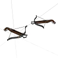 Old crossbow 3d model