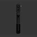 Modern Black Tactical Rifle With Ergonomic Grip Precision Barrel And Durable Build