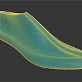 Blue Orthopedic Medical Insole Device For Foot Support And Comfort