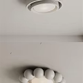 Modern Minimalist Ceiling Light With Sleek Design For Interior Illumination 3d model