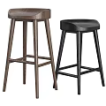 Modern Bar Stool 3d model