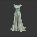 Elegant White Sleeveless Long Dress with Pleated Design and Waist Decoration
