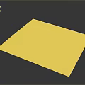 Detailed 3D Pyramid Model with Green Grass and Surrounding Structures on Platform