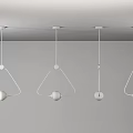 Modern Pendant Light With White Spherical Shade Metallic Connectors And White Wires