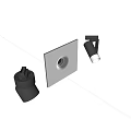 Downlight spotlight SU model 3d model