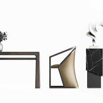Single sofa 3d model
