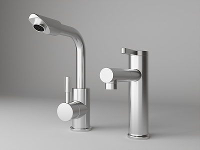 Modern faucet 3d model