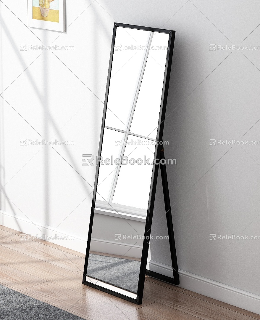 Mirror Full Body Mirror Vanity Mirror Simple Mirror Full Body Mirror Mirror Full Body Mirror Vanity Mirror Simple Mirror 3d model