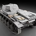 Vintage Gray Military Tank Exterior Featuring Turret Gun Barrel And Track Design