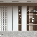 Modern Decorative Cabinet 3d model