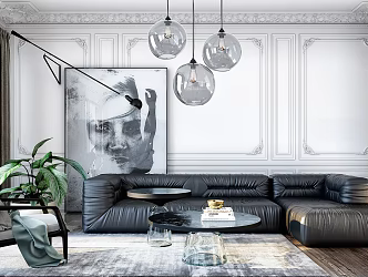 Jane's Living Room 3d model