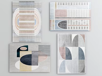 modern square carpet carpet 3d model modern square carpet carpet 3d model