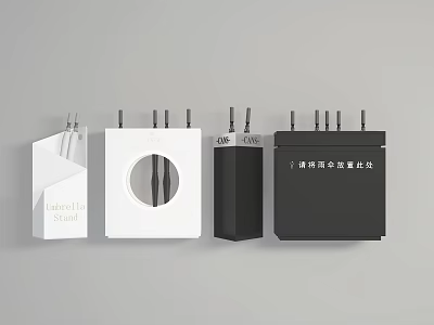 Public Facilities Advertising Machine Dedicated Placement Devices With Different Modern Designs For Public Areas 3d model